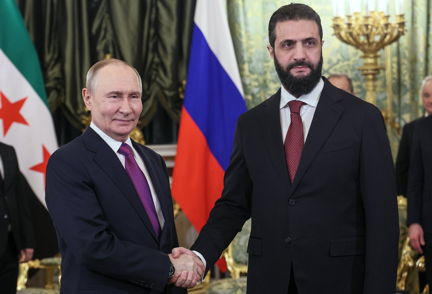 Putin hosts Syria's interim leader for talks, with Russian military bases on the agenda | iNFOnews.ca