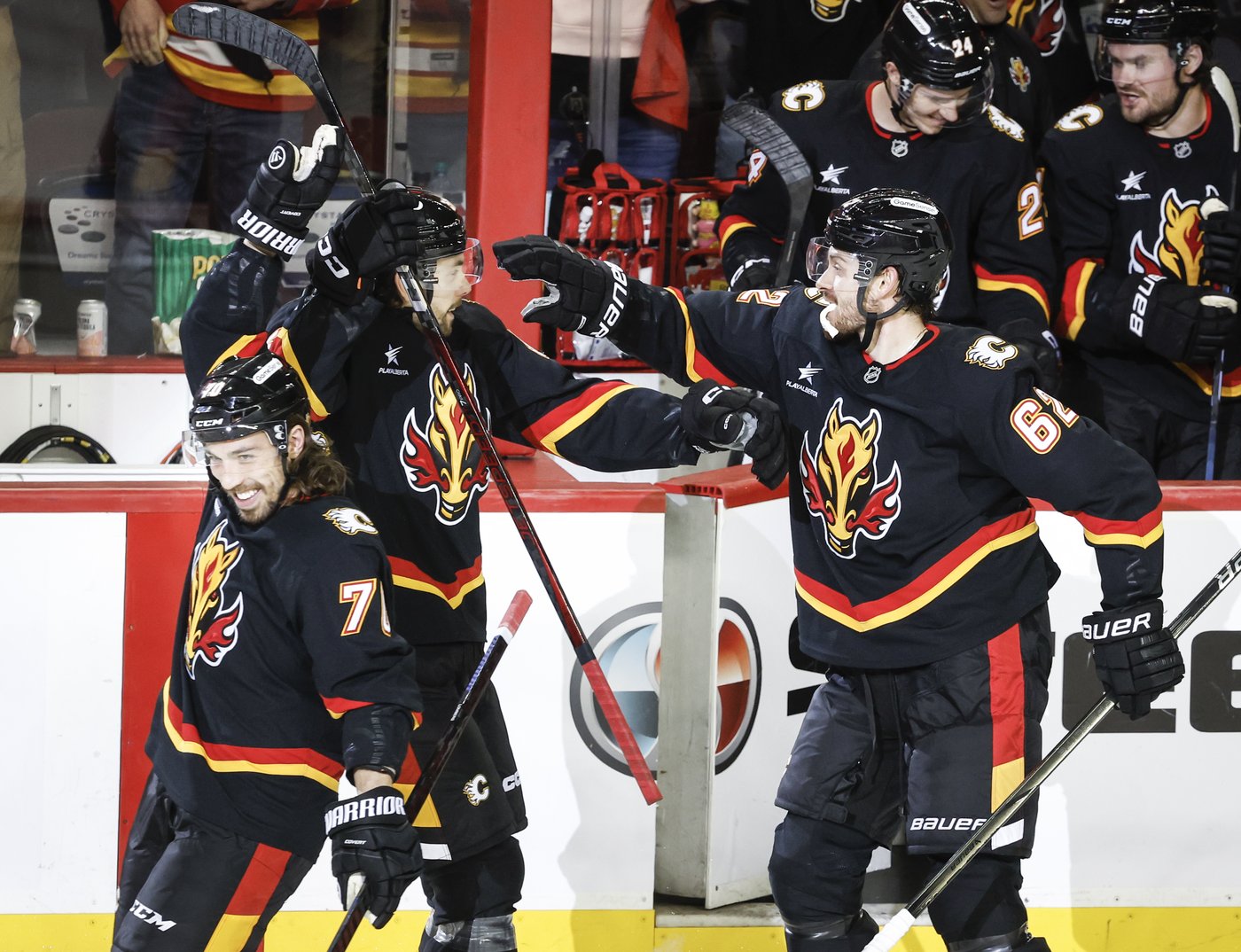 Dustin Wolf solid as Flames hang on for 2-1 shootout win over Islanders | iNFOnews.ca