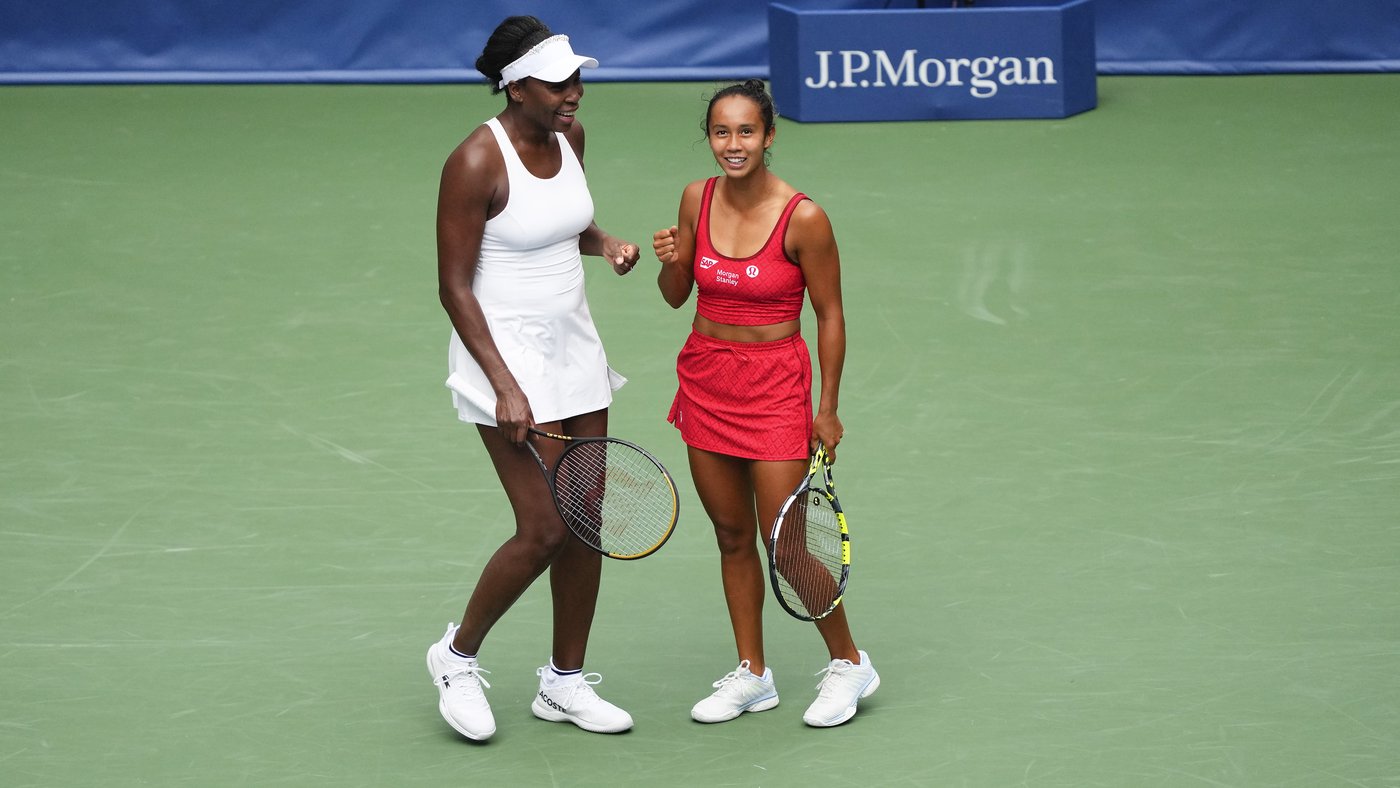 Venus Williams teams with Canada's Fernandez, wins a US Open women's doubles match for the first time since 2014 | iNFOnews.ca Venus Williams teams with Canada's Fernandez, wins a US Open women's doubles match for the first time since 2014 | iNFOnews.ca