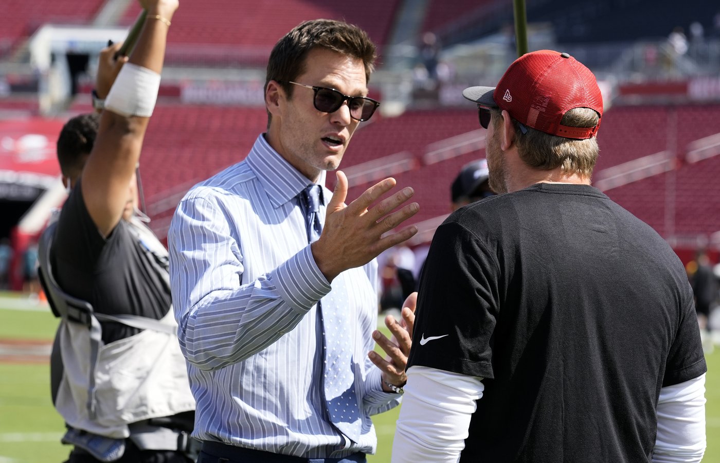 Tom Brady responds to Baker Mayfield's criticism, says 'stressful is not having Super Bowl rings' | iNFOnews.ca