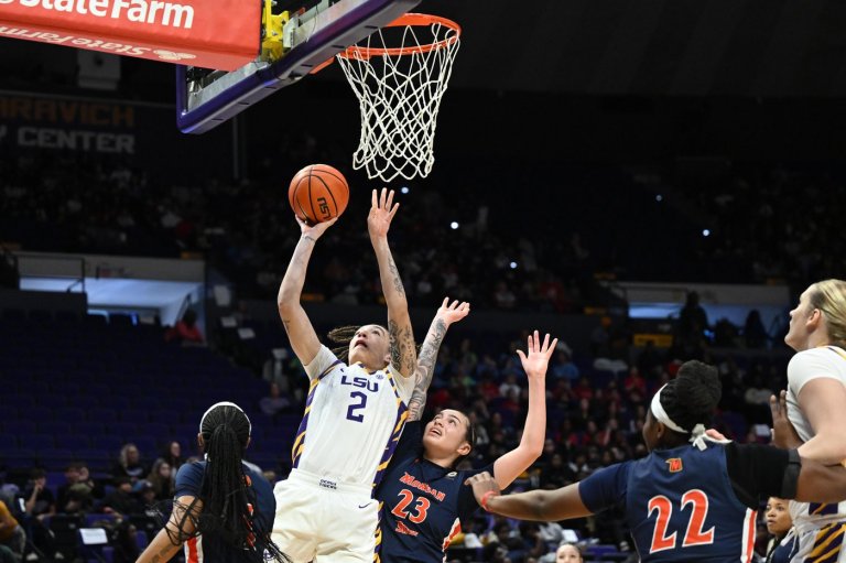 No. 5 LSU routs Morgan State 91-33 in eighth win this season by 50 points or more | iNFOnews.ca