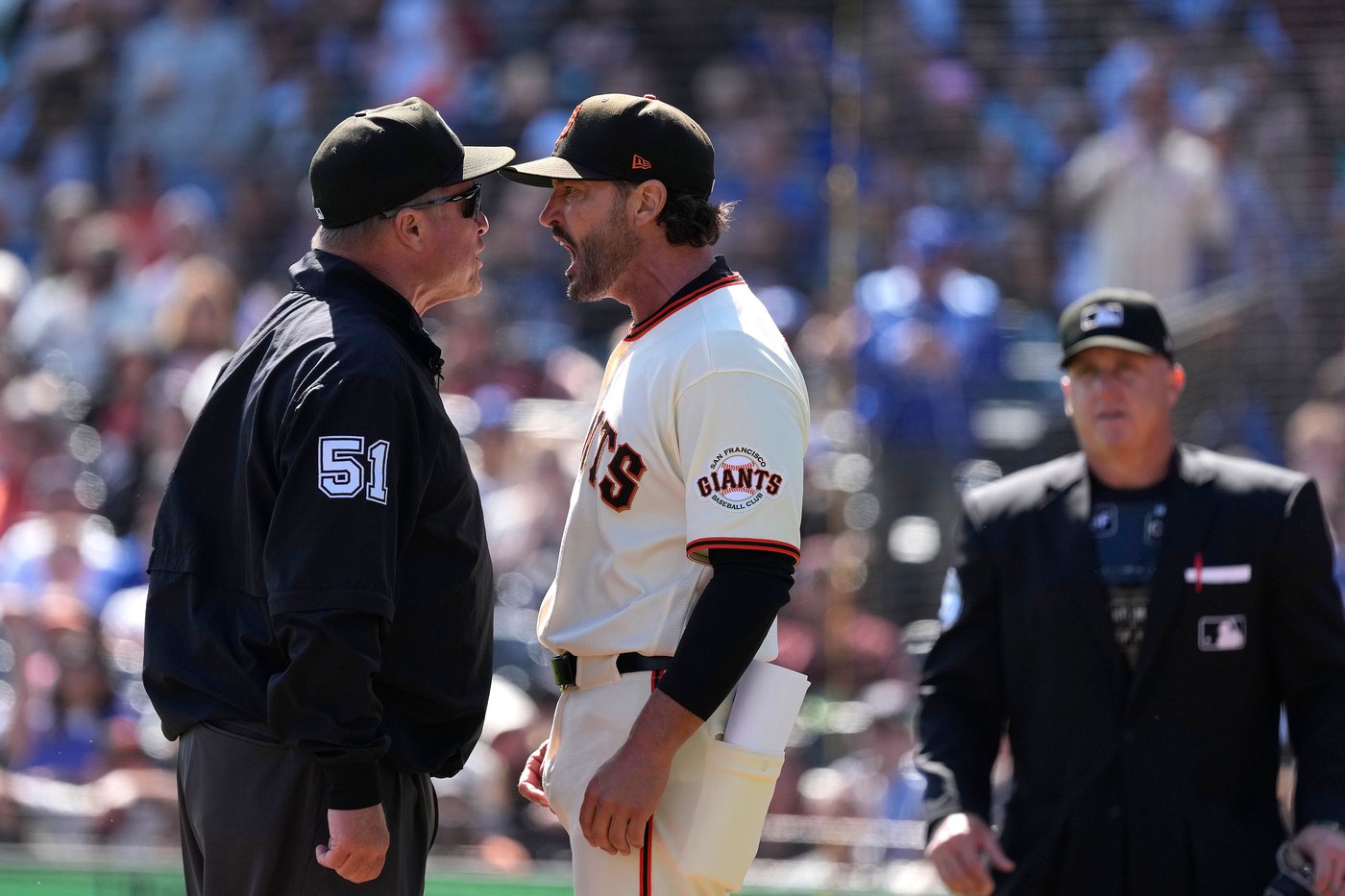 Giants manager Tony Vitello ejected for MLB-leading 7th time this season | iNFOnews.ca Giants manager Tony Vitello ejected for MLB-leading 7th time this season | iNFOnews.ca