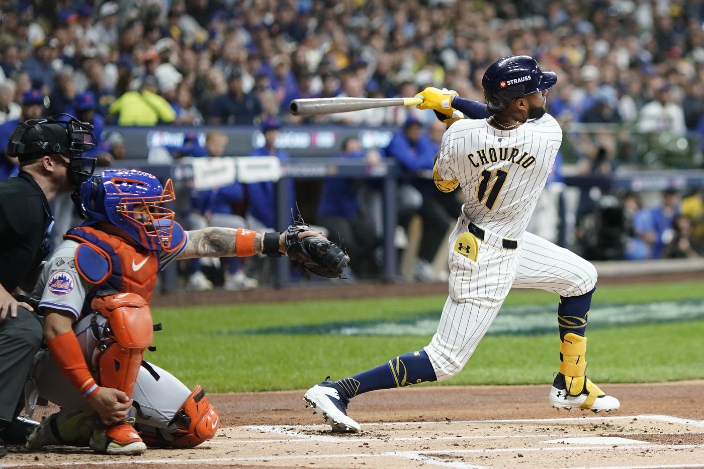Mitchell hits tiebreaking homer, Chourio goes deep twice and Brewers rally past Mets 5-3 | iNFOnews.ca Mitchell hits tiebreaking homer, Chourio goes deep twice and Brewers rally past Mets 5-3 | iNFOnews.ca