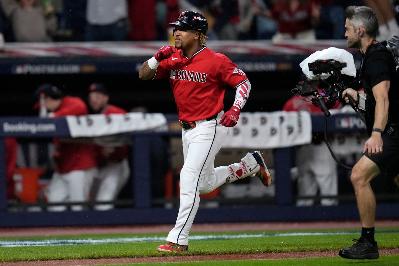 José Ramírez has big moment for Guardians with home run on pitch just above home plate | iNFOnews.ca