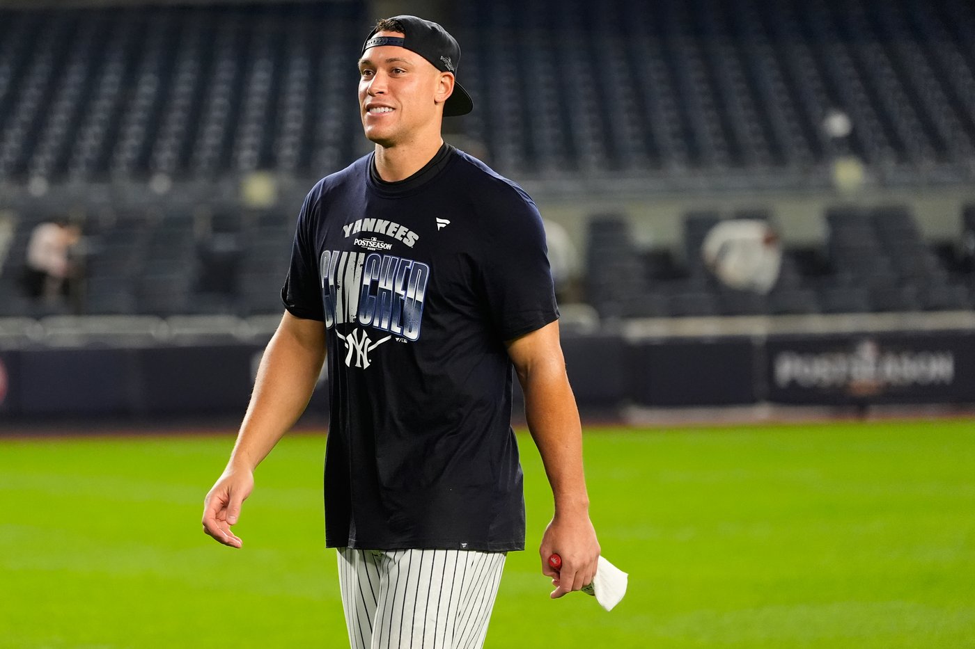 Yankees slugger Aaron Judge remains uncertain for AL Division Series against Rays starting Saturday | iNFOnews.ca Yankees slugger Aaron Judge remains uncertain for AL Division Series against Rays starting Saturday | iNFOnews.ca