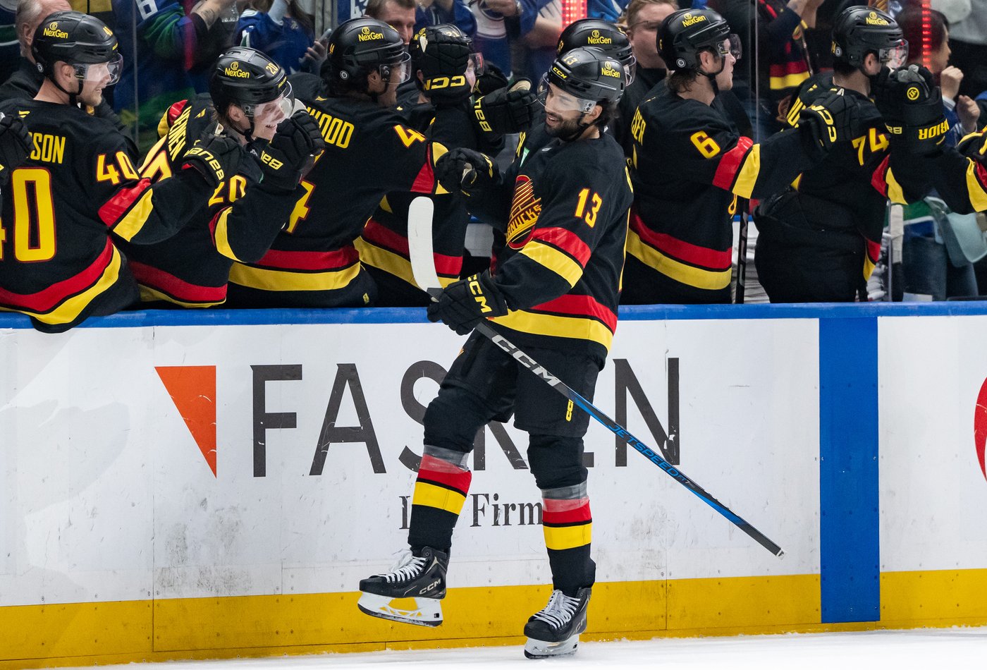 First NHL goal 'meant to be' for homegrown Vancouver Canucks winger Arshdeep Bains | iNFOnews.ca