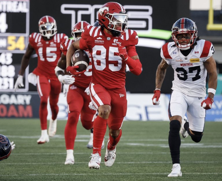 Stampeders receiver Jalen Philpot keeping an open mind about CFL's 2027 field changes | iNFOnews.ca