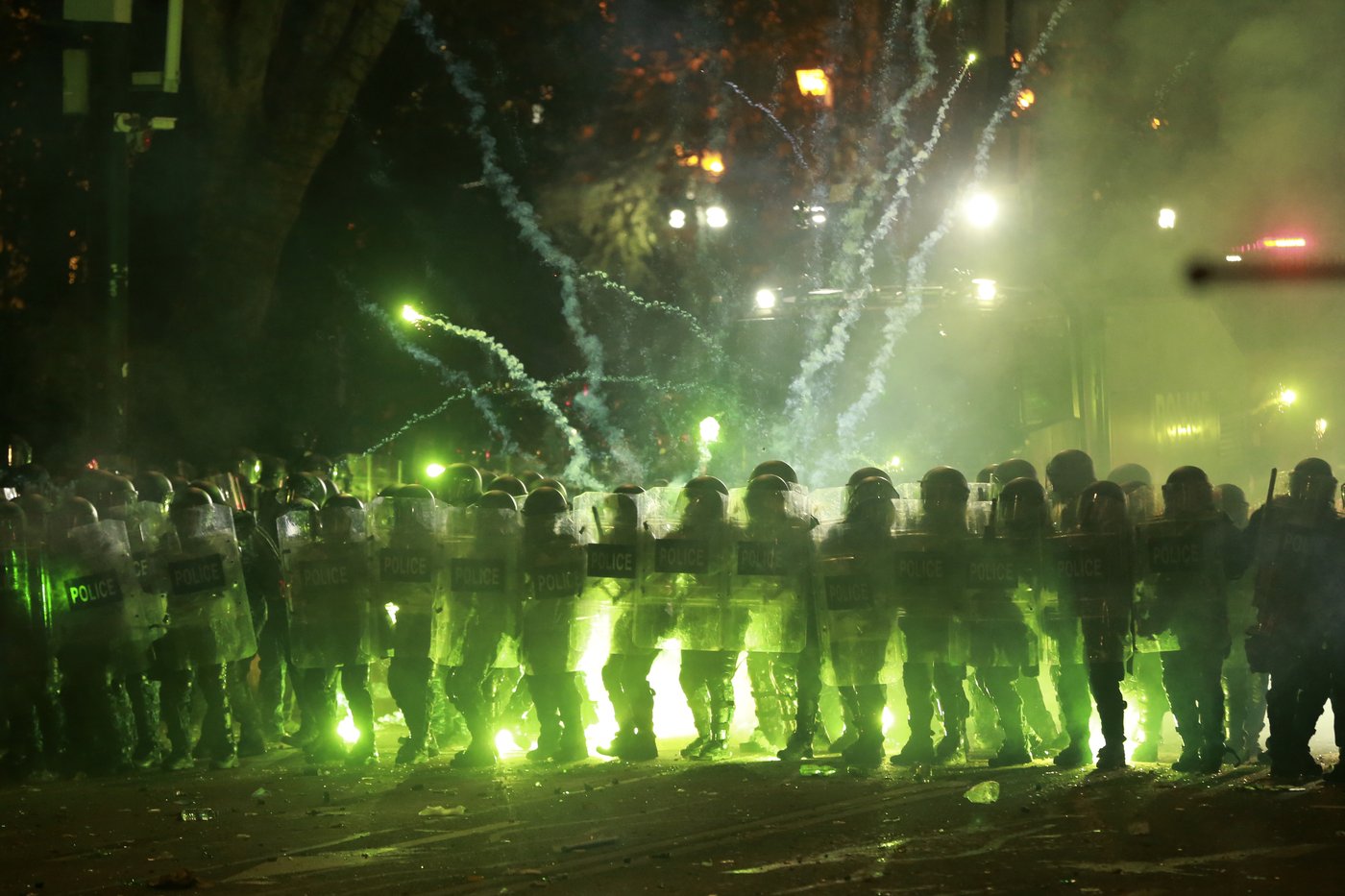 Protesters gather for third night of demonstrations after Georgia announces suspension of EU talks | iNFOnews.ca