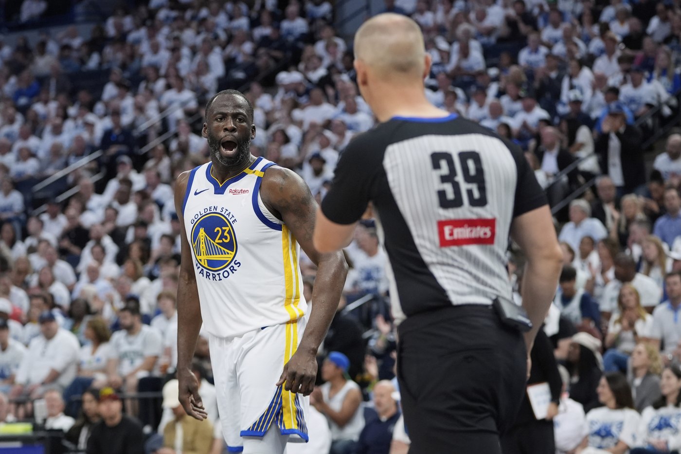 Timberwolves say fan ejected for conduct toward Draymond Green at Thursday's playoff game | iNFOnews.ca Timberwolves say fan ejected for conduct toward Draymond Green at Thursday's playoff game | iNFOnews.ca