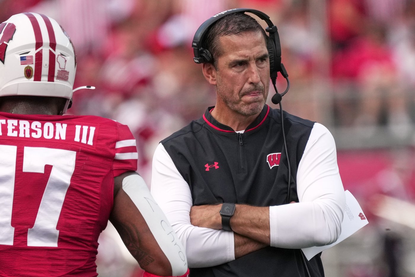 Wisconsin coach Luke Fickell says he hasn't been told whether he will be back next season | iNFOnews.ca Wisconsin coach Luke Fickell says he hasn't been told whether he will be back next season | iNFOnews.ca