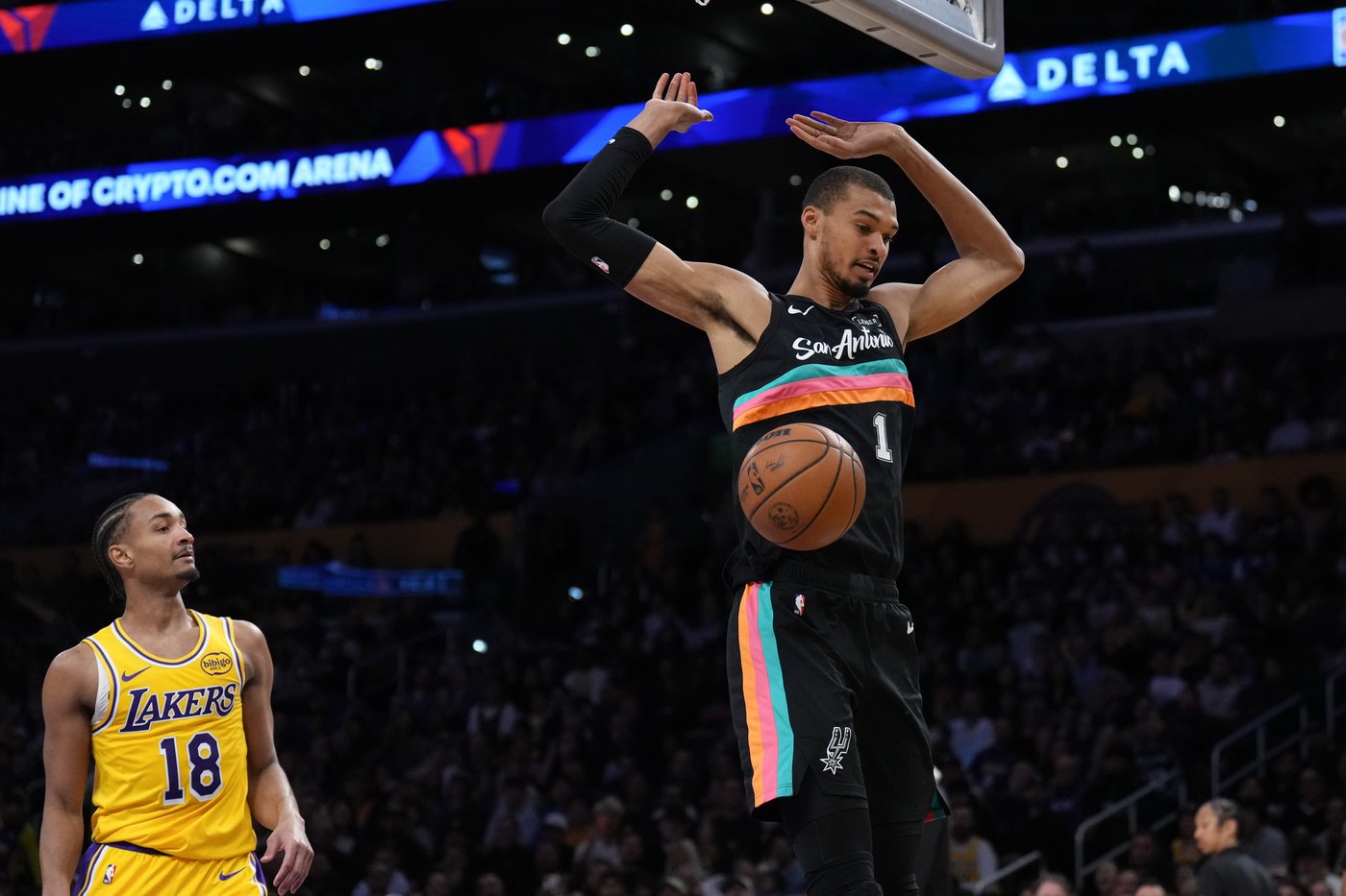 Victor Wembanyama says he was 'proving a point' with his 40-point barrage in Spurs' win over Lakers | iNFOnews.ca Victor Wembanyama says he was 'proving a point' with his 40-point barrage in Spurs' win over Lakers | iNFOnews.ca