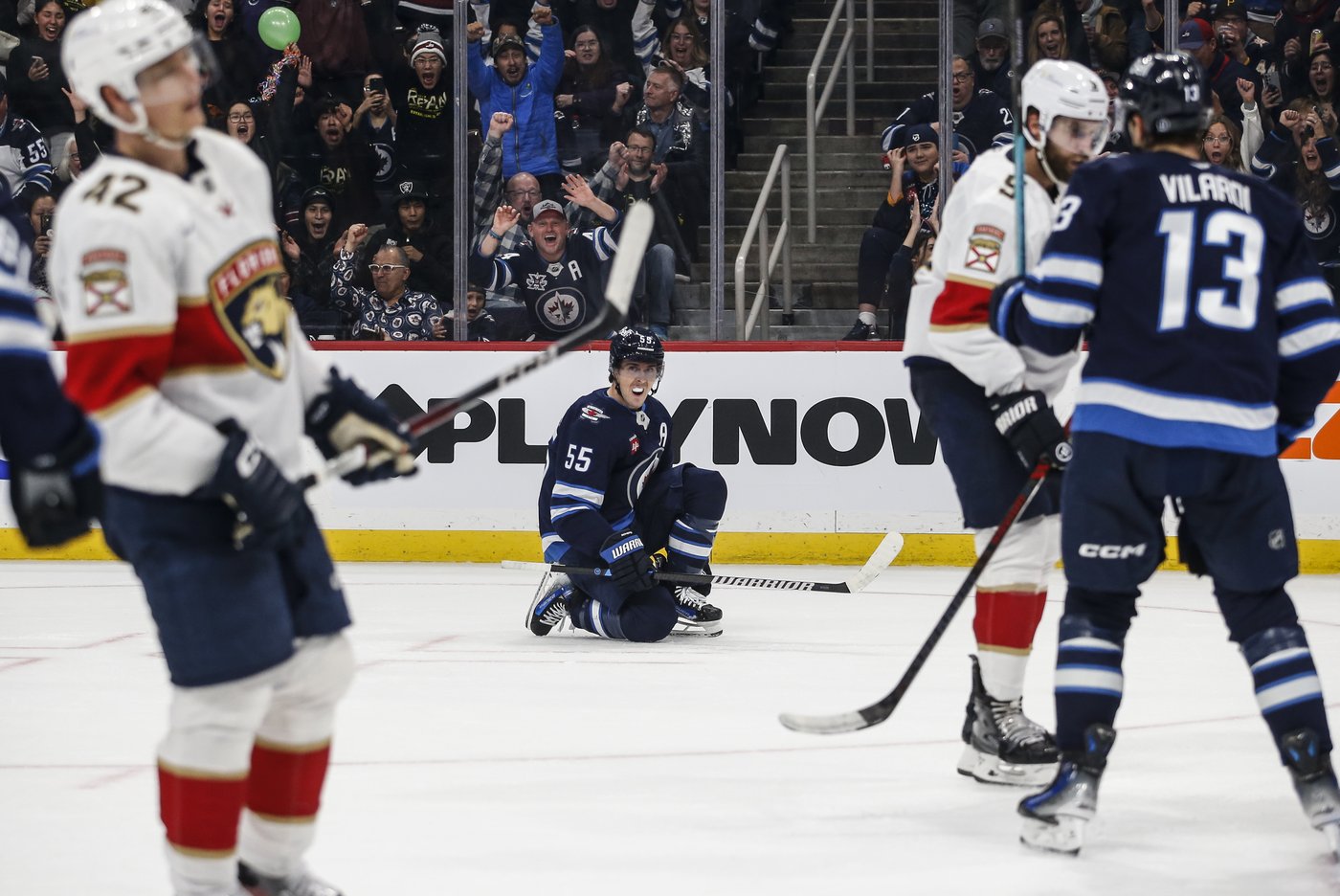 Mark Scheifele's hat trick powers Jets past Panthers 6-3; Winnipeg ends two-game skid | iNFOnews.ca