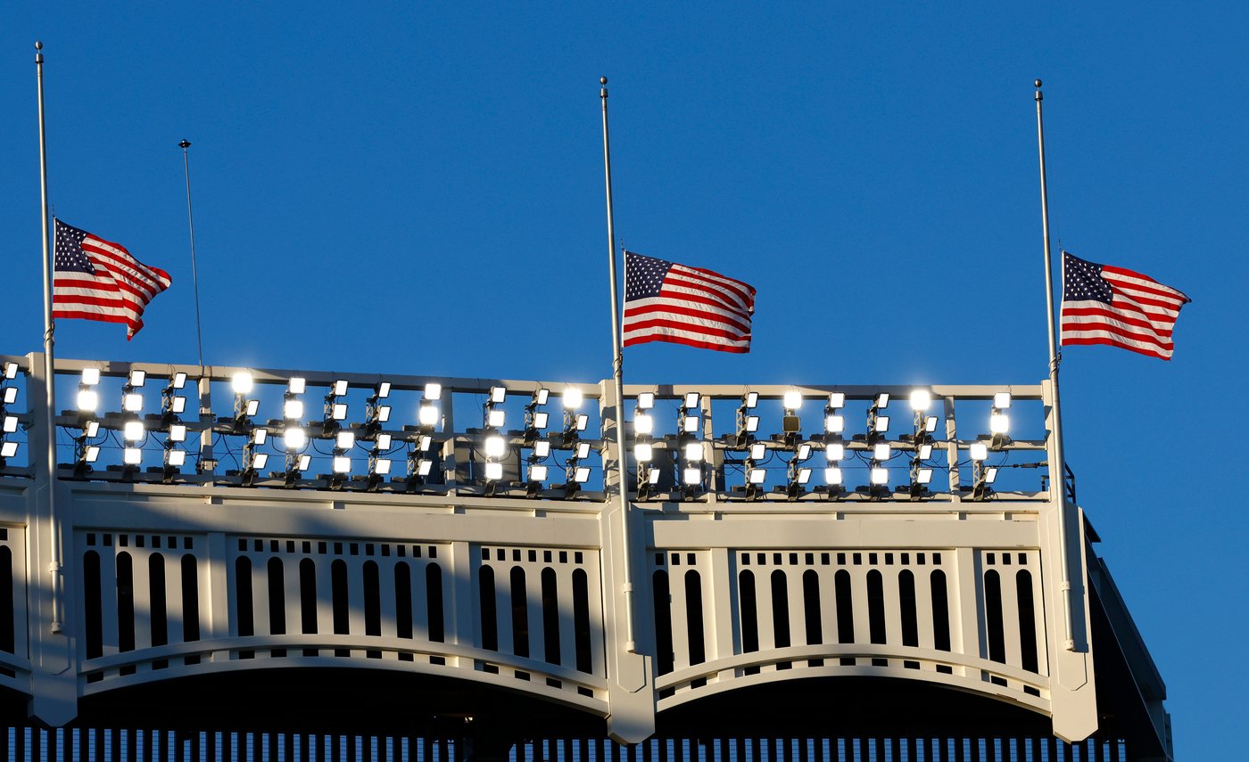 Daughter of 9/11 victim throws out first pitch as Yankees mark 25th anniversary of attacks | iNFOnews.ca Daughter of 9/11 victim throws out first pitch as Yankees mark 25th anniversary of attacks | iNFOnews.ca