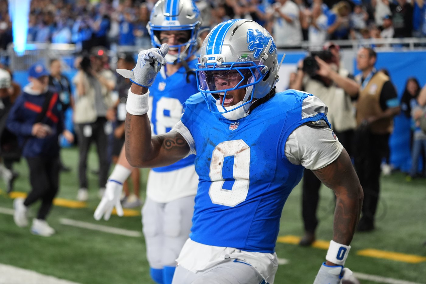Jahmyr Gibbs' 3rd touchdown with 2:25 left lifts Lions to 31-24 win over Jets | iNFOnews.ca Jahmyr Gibbs' 3rd touchdown with 2:25 left lifts Lions to 31-24 win over Jets | iNFOnews.ca
