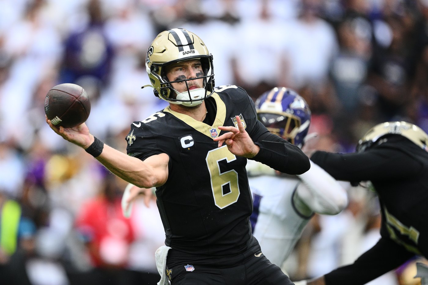 Tyler Shough and the Saints produce two big drives at the end to topple the Ravens 24-17 | iNFOnews.ca Tyler Shough and the Saints produce two big drives at the end to topple the Ravens 24-17 | iNFOnews.ca