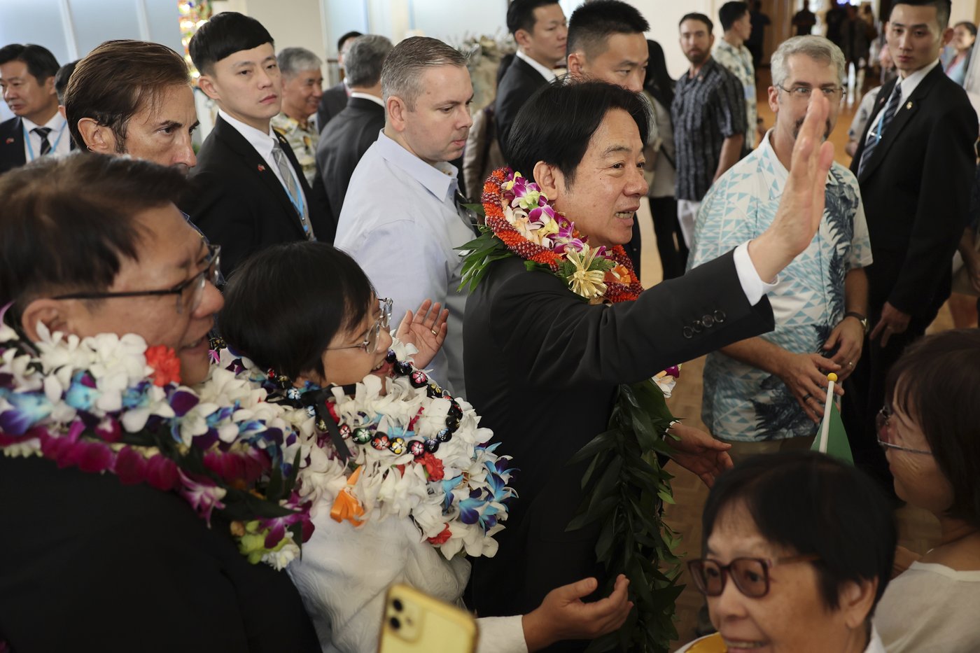 Taiwan's president arrives in Hawaii for a 2-day stop in the US as part of South Pacific visit | iNFOnews.ca
