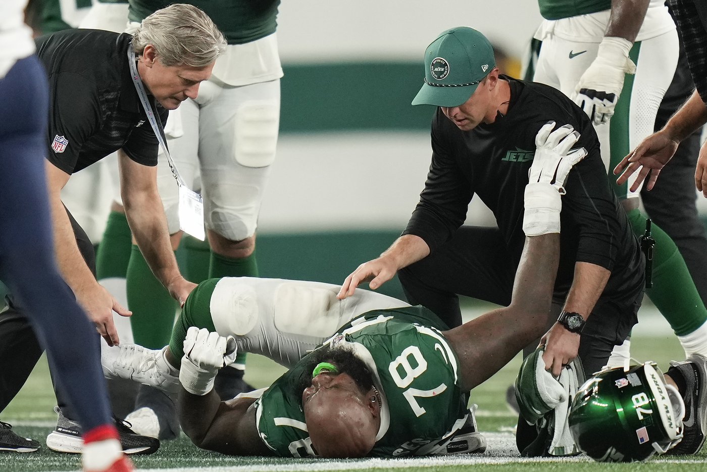 Jets right tackle Morgan Moses sidelined 'a couple games' and rookie Olu Fashanu to fill in for him | iNFOnews.ca Jets right tackle Morgan Moses sidelined 'a couple games' and rookie Olu Fashanu to fill in for him | iNFOnews.ca