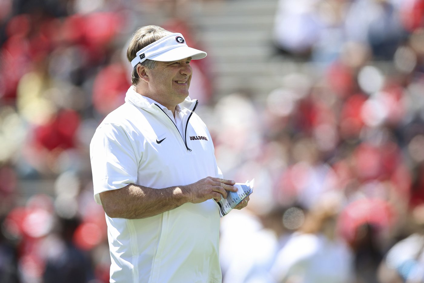 Gunner Stockton strengthens hold on Georgia starting quarterback job with strong spring practice | iNFOnews.ca