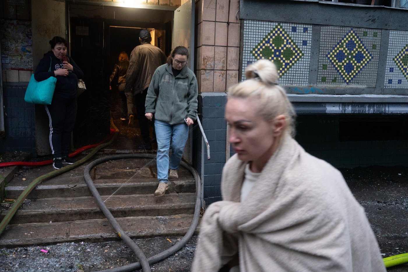 Large-scale Russian attack sparks fire at historic monastery and other sites in Ukraine, in photos | iNFOnews.ca