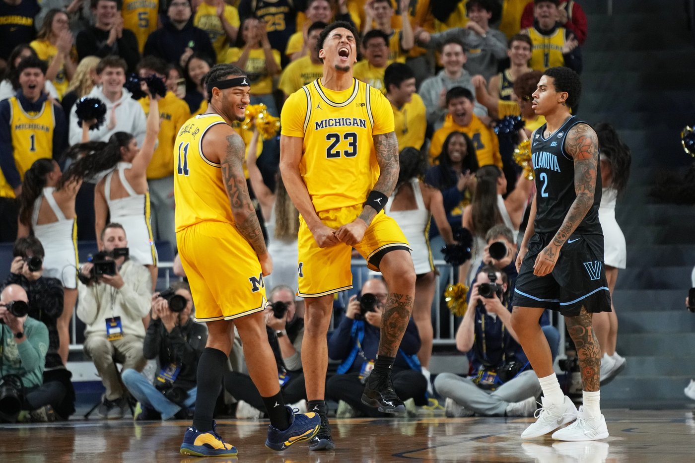 No. 2 Michigan routs Villanova 89-61, remaining unbeaten with 6th straight win by 25-plus points | iNFOnews.ca No. 2 Michigan routs Villanova 89-61, remaining unbeaten with 6th straight win by 25-plus points | iNFOnews.ca