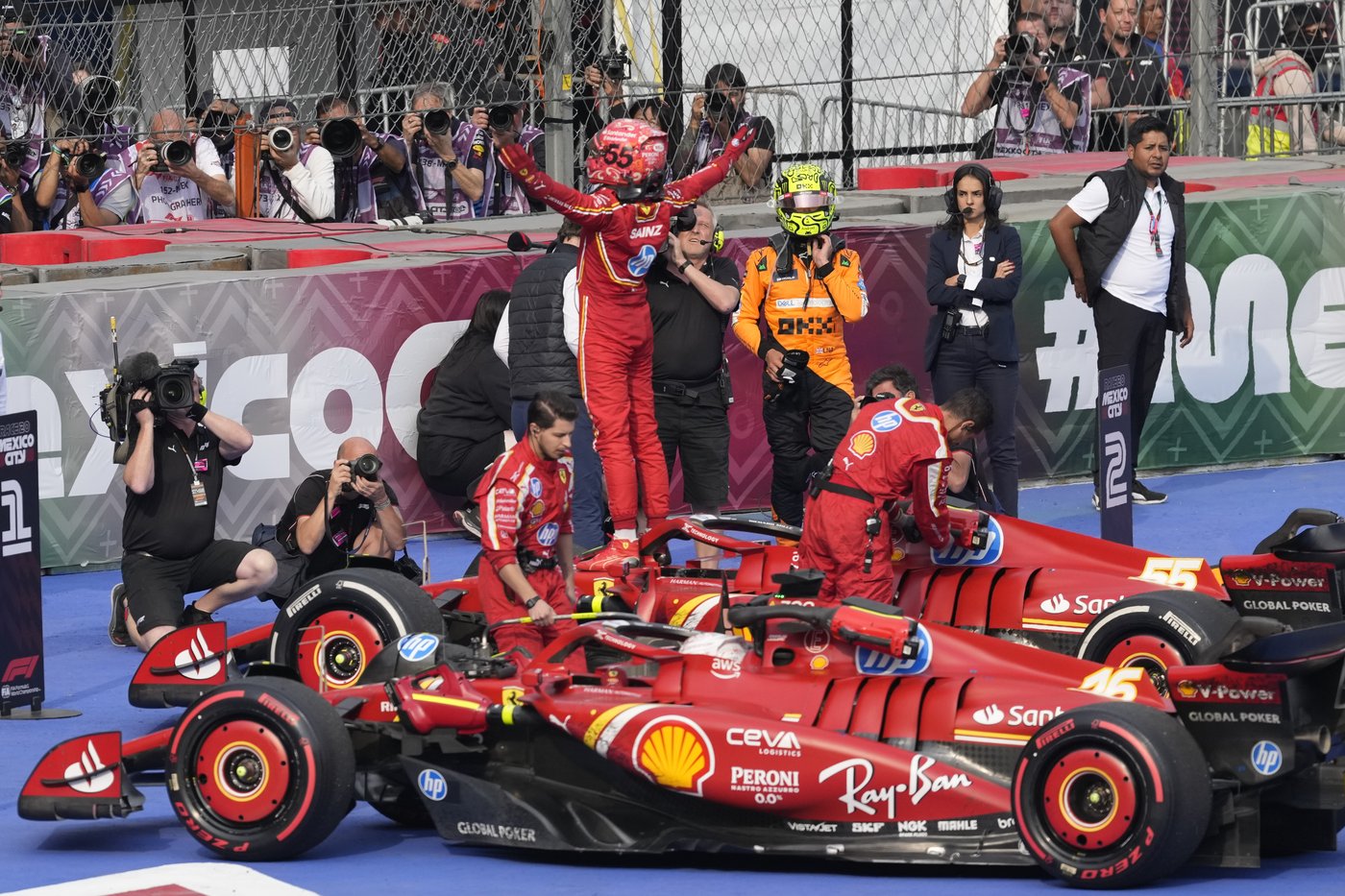 Sainz wins Mexico City Grand Prix as Norris tightens championship fight | iNFOnews.ca