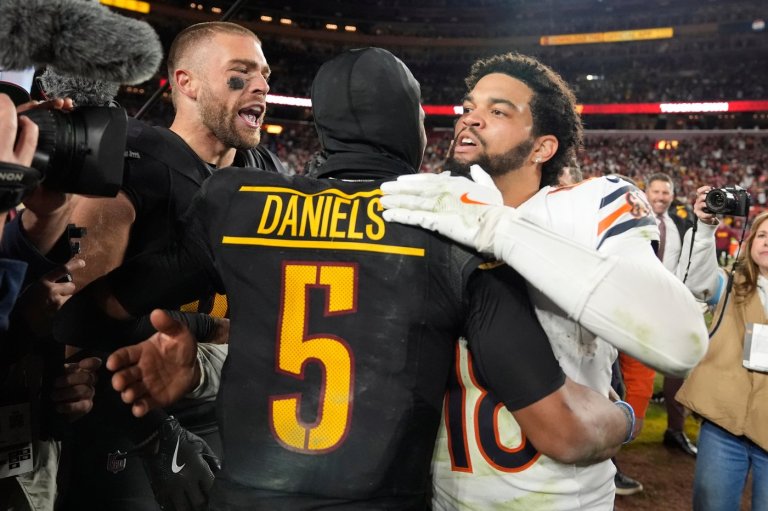 Jayden Daniels and Caleb Williams match up again 1 year after Hail Mary decided Bears-Commanders | iNFOnews.ca