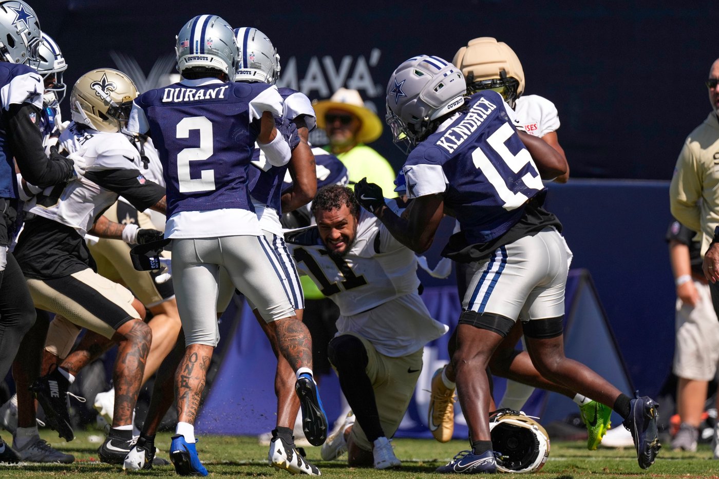 Tempers are flaring, fists are flying around the NFL during joint practices | iNFOnews.ca