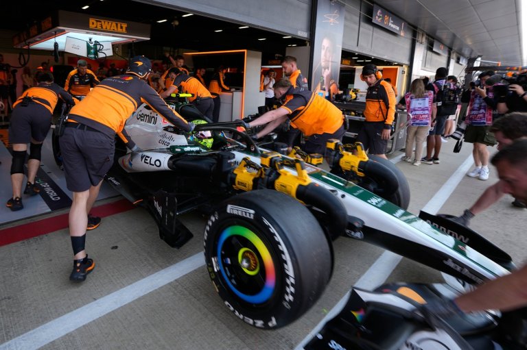 White and green McLarens reflect F1’s movie heritage at British Grand Prix | iNFOnews.ca