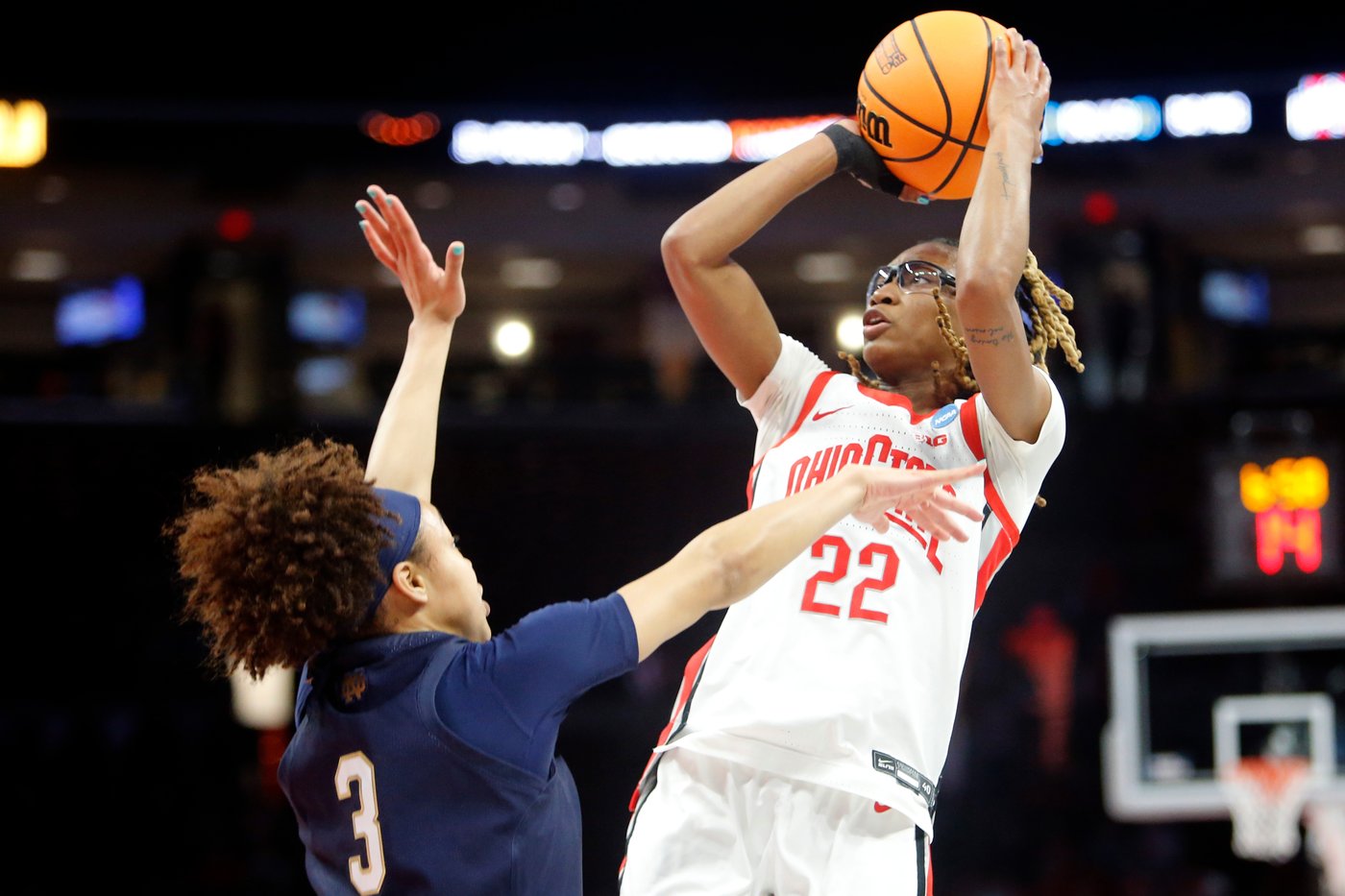 Hidalgo has another strong performance, Notre Dame women beat Ohio State to move into Sweet 16 | iNFOnews.ca