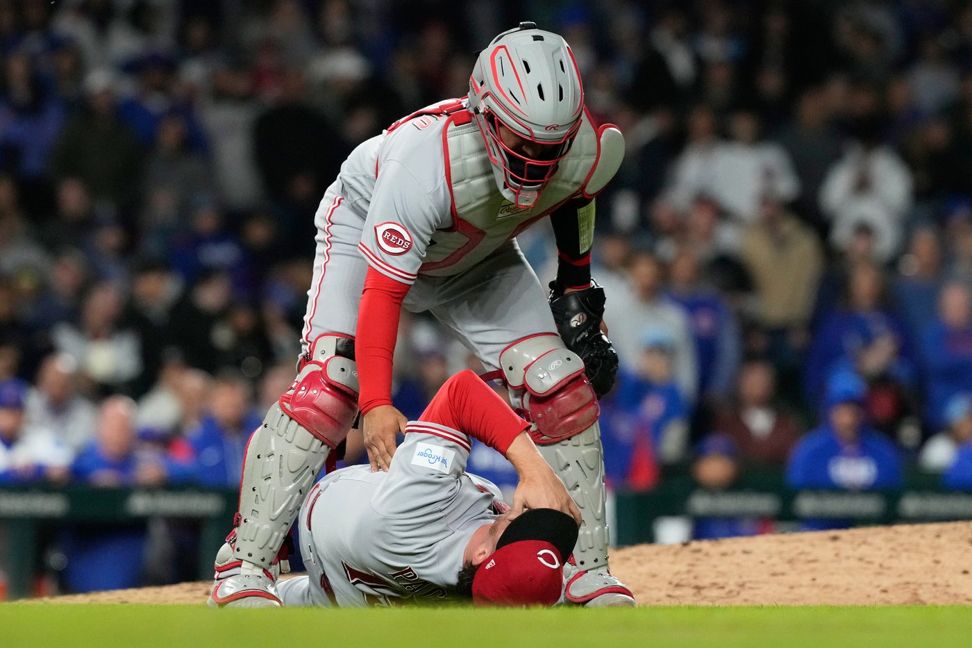 Reds closer Emilio Pagán carted off with an apparent left hamstring injury against the Cubs | iNFOnews.ca Reds closer Emilio Pagán carted off with an apparent left hamstring injury against the Cubs | iNFOnews.ca