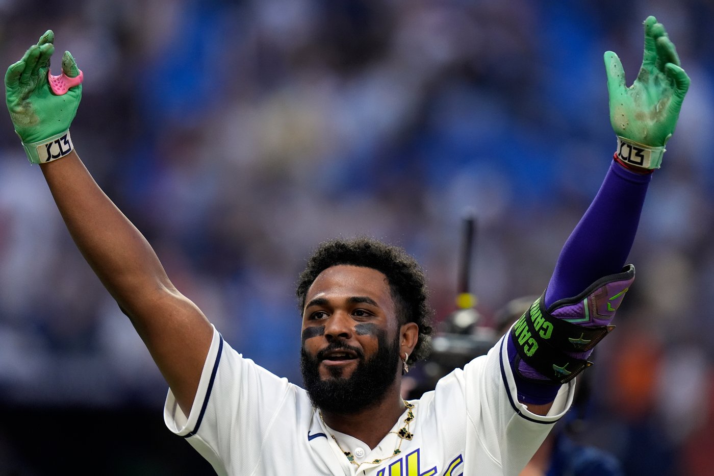 Junior Caminero's walk-off homer sends Rays to playoff-clinching 3-1 win over Astros | iNFOnews.ca