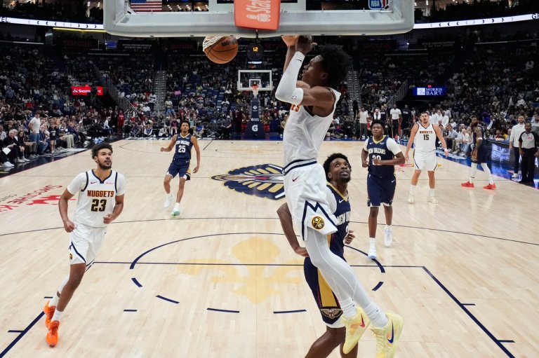 Jokic's triple-double and Watson's career-high 32 points push the Nuggets past the Pelicans, 125-118 | iNFOnews.ca