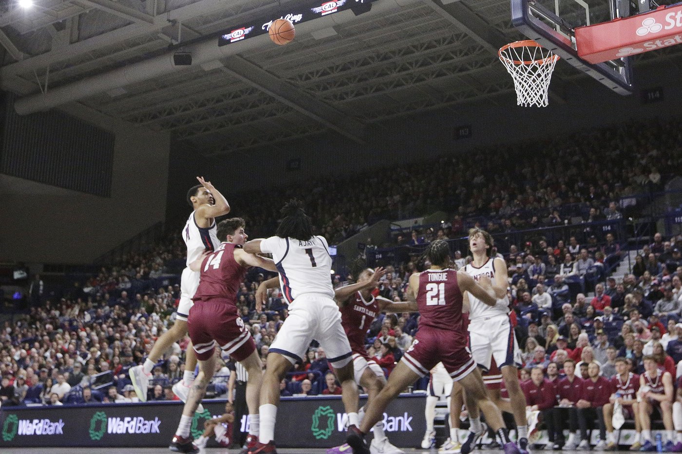 Bryan hits 7 3s, scores career-high 35 points to help Santa Clara upset No. 16 Gonzaga, 103-99 | iNFOnews.ca