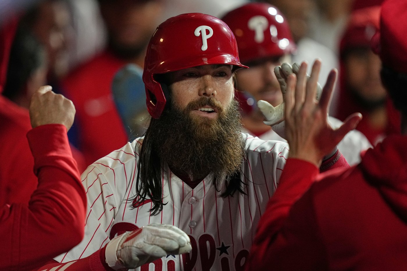 Wheeler fans 7 straight to open game, Stott hits tiebreaking single as Phillies beat Brewers 6-4 | iNFOnews.ca