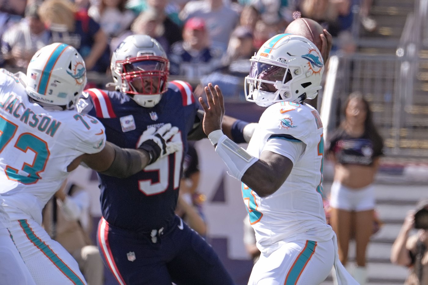 The Dolphins made so many mistakes against New England. The Patriots made more in Miami's 15-10 win | iNFOnews.ca The Dolphins made so many mistakes against New England. The Patriots made more in Miami's 15-10 win | iNFOnews.ca