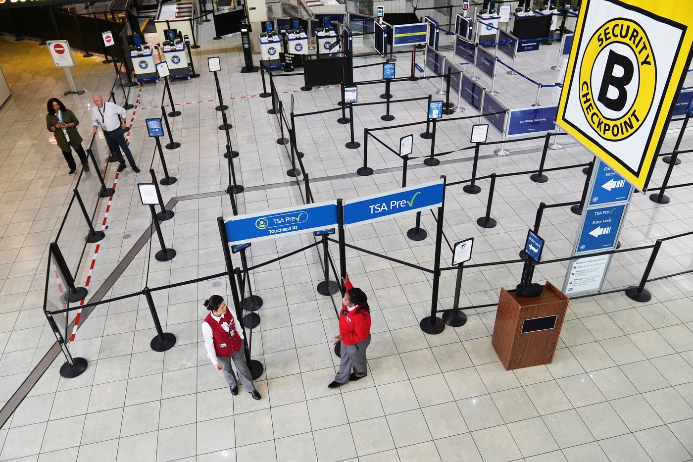 Photos show ICE agents at US airports where the partial government shutdown triggered delays | iNFOnews.ca