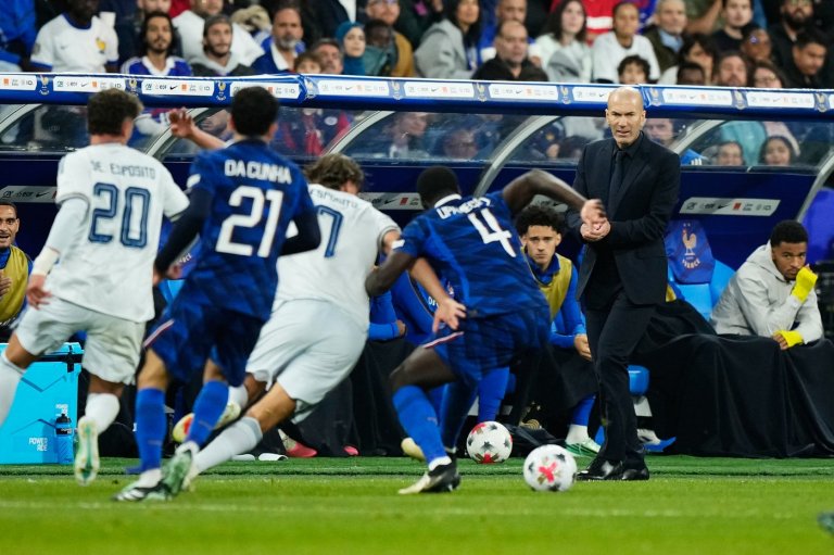 Zidane's first home game in charge of France ends in 1-1 draw with Italy | iNFOnews.ca