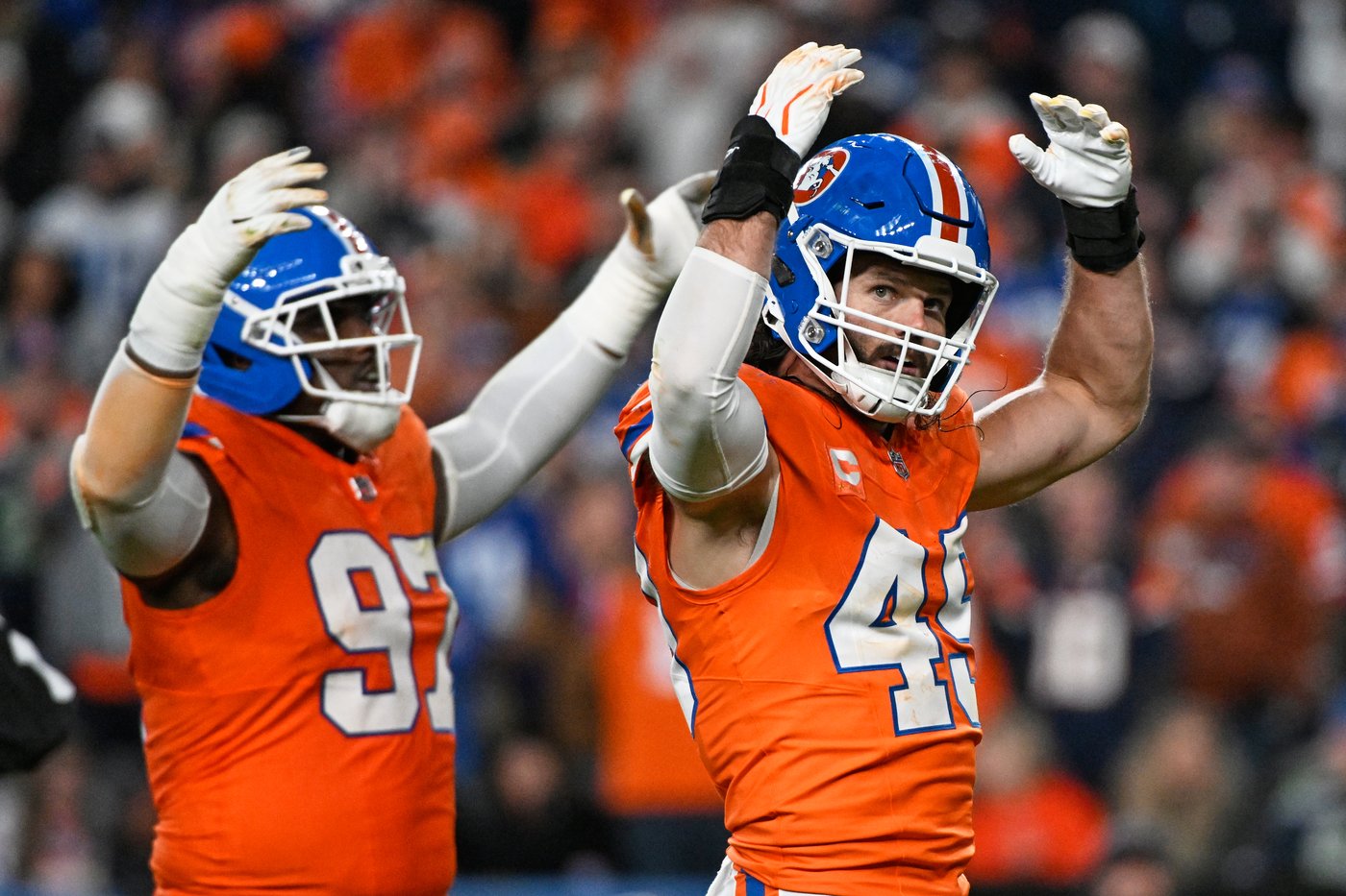 Broncos linebacker Alex Singleton says 16 tackles can mean a bad day. Why 19 felt different | iNFOnews.ca Broncos linebacker Alex Singleton says 16 tackles can mean a bad day. Why 19 felt different | iNFOnews.ca