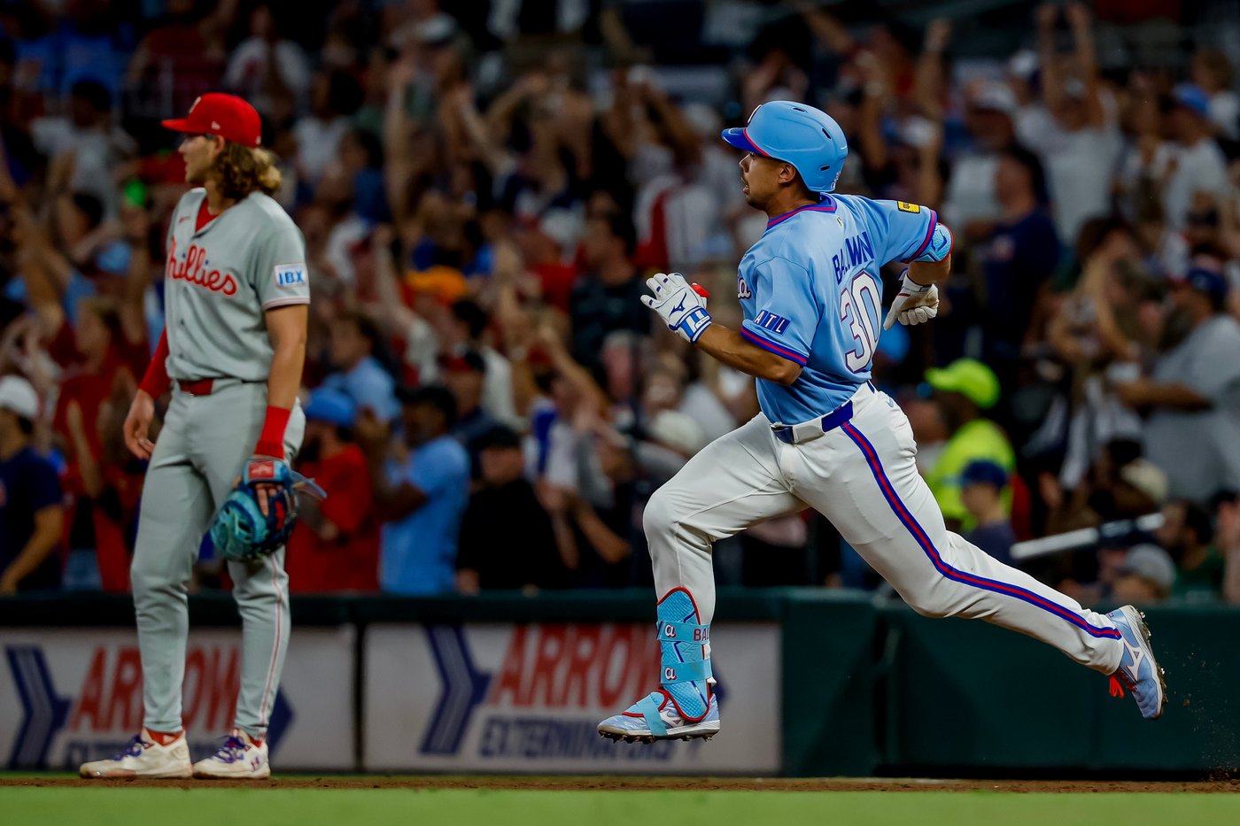 Acuña homers for Braves, Mahle turns in another stellar outing in 12-2 rout of Phillies | iNFOnews.ca