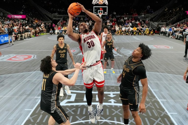 No. 2 Arizona begins Big 12 Tournament with a quarterfinal win over UCF | iNFOnews.ca