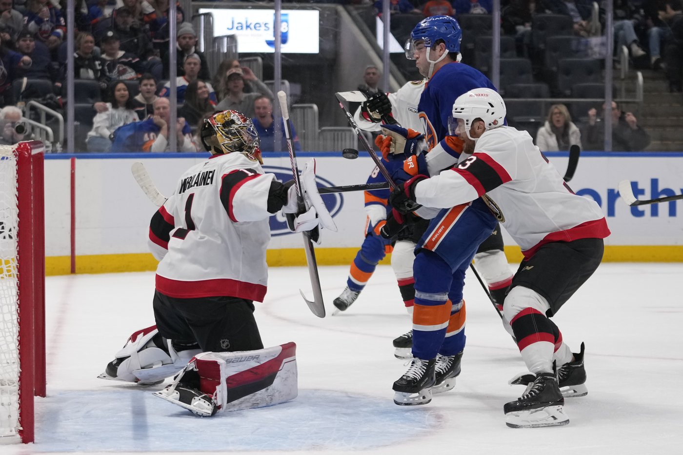 Merilainen, Gaudette lead Senators to 2-0 win against Islanders | iNFOnews.ca