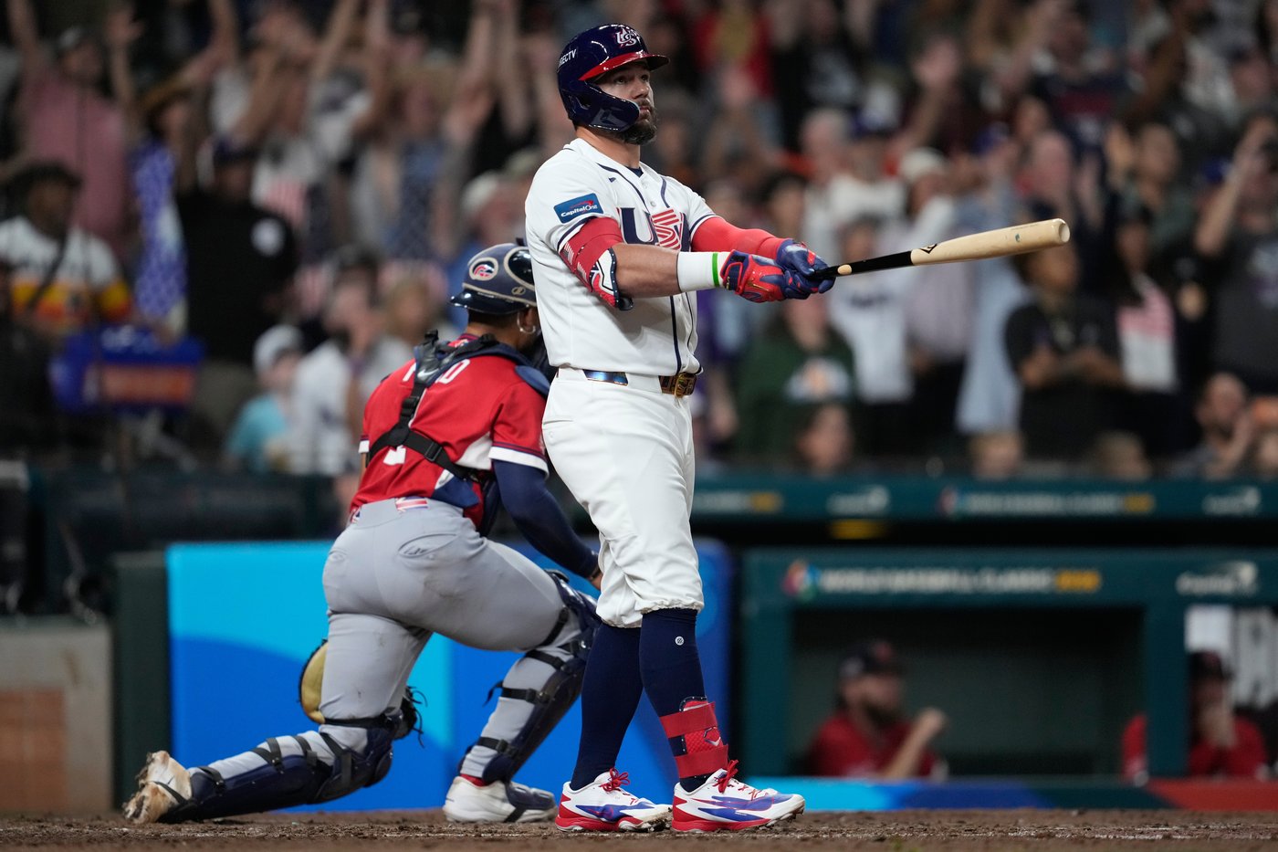 Schwarber homers and Henderson gets 4 hits to lead United States over Britain 9-1 at WBC | iNFOnews.ca Schwarber homers and Henderson gets 4 hits to lead United States over Britain 9-1 at WBC | iNFOnews.ca