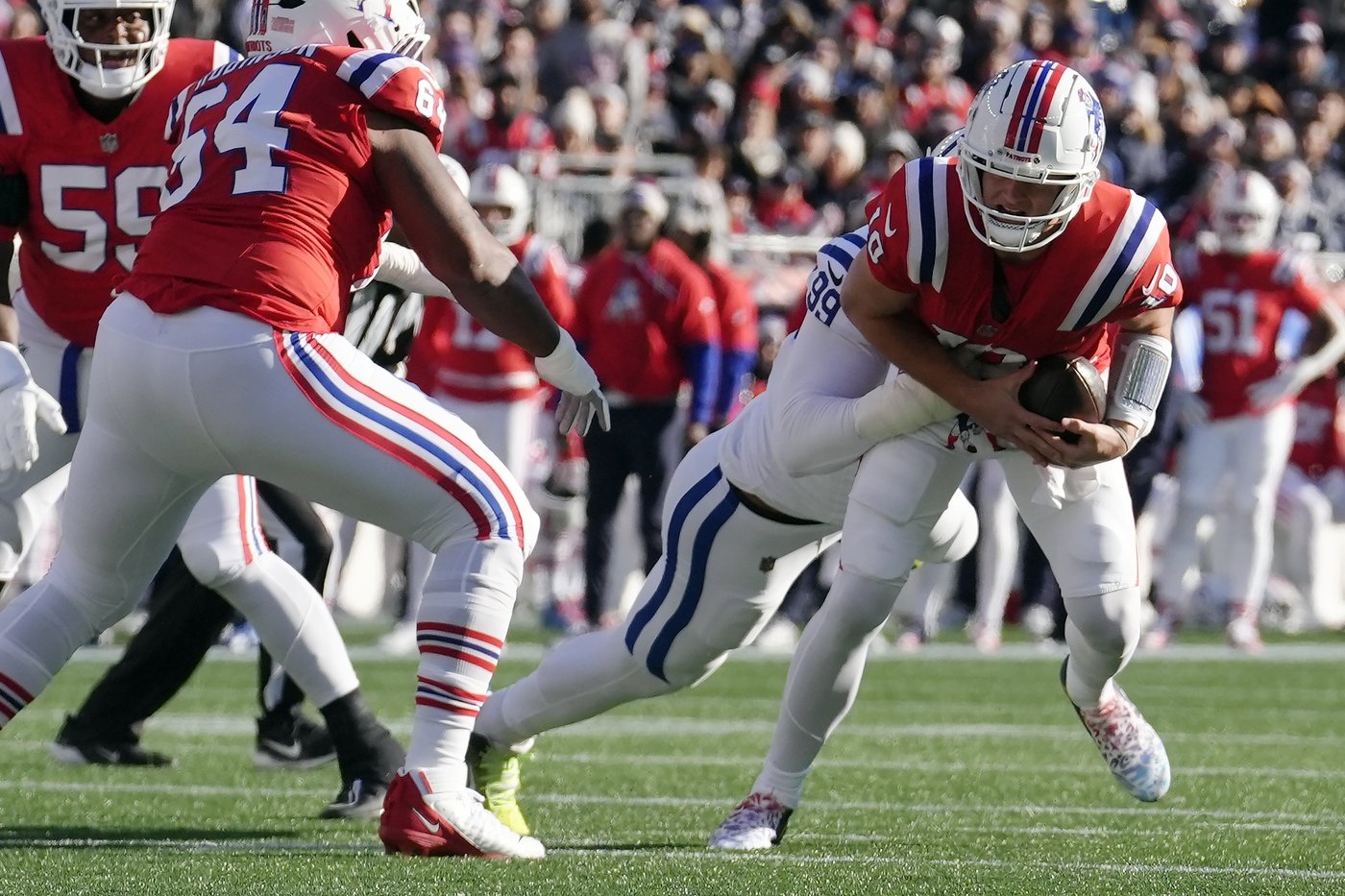 Patriots' coaches enter bye week confident Drake Maye can be a franchise quarterback | iNFOnews.ca