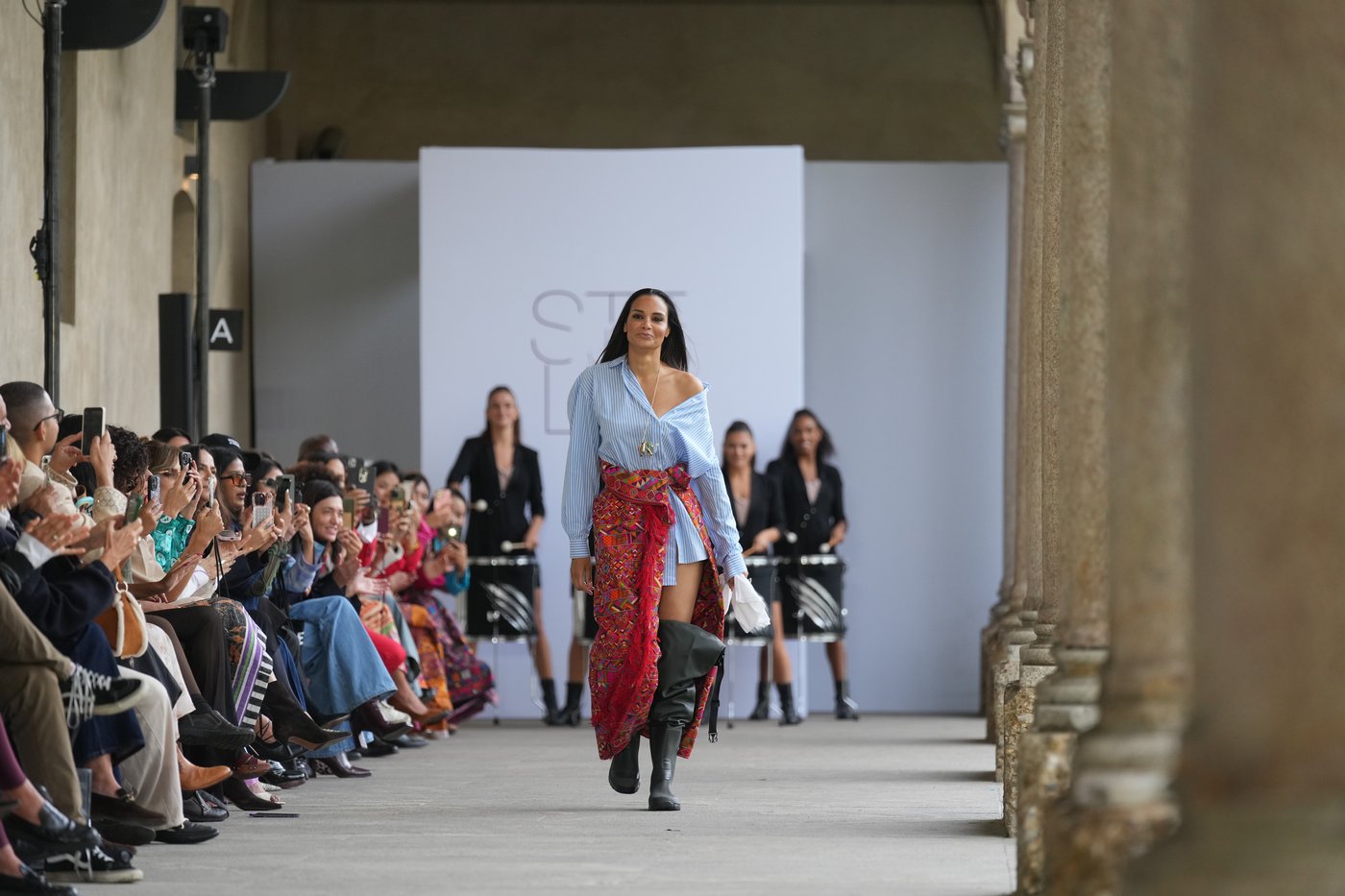 Stella Jean's Milan runway features artisans from Bhutan and an appeal to preserve craftsmanship | iNFOnews.ca Stella Jean's Milan runway features artisans from Bhutan and an appeal to preserve craftsmanship | iNFOnews.ca