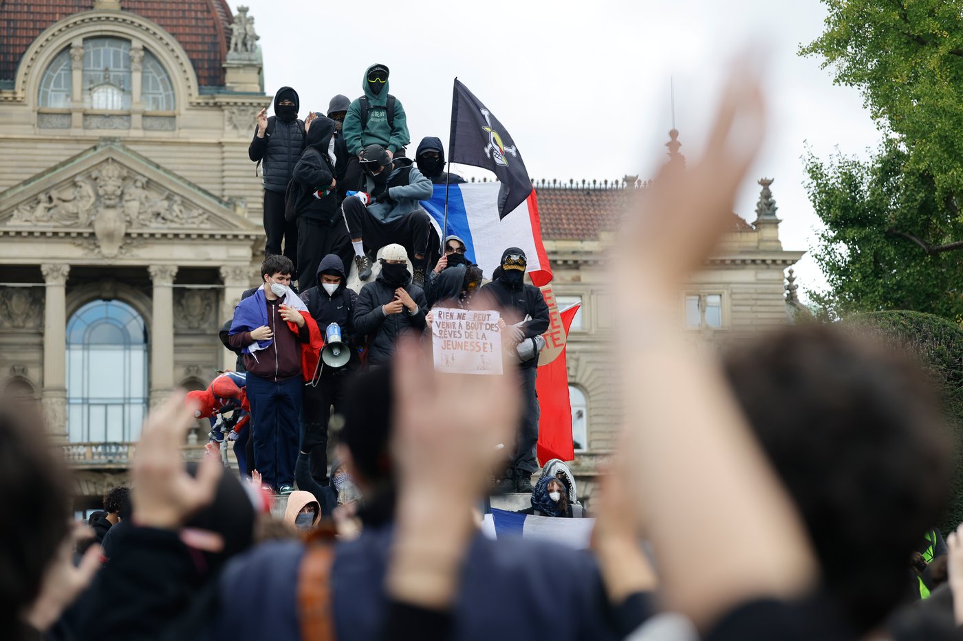 Macron promises measures in response to French students' demands after weeks of unrest | iNFOnews.ca