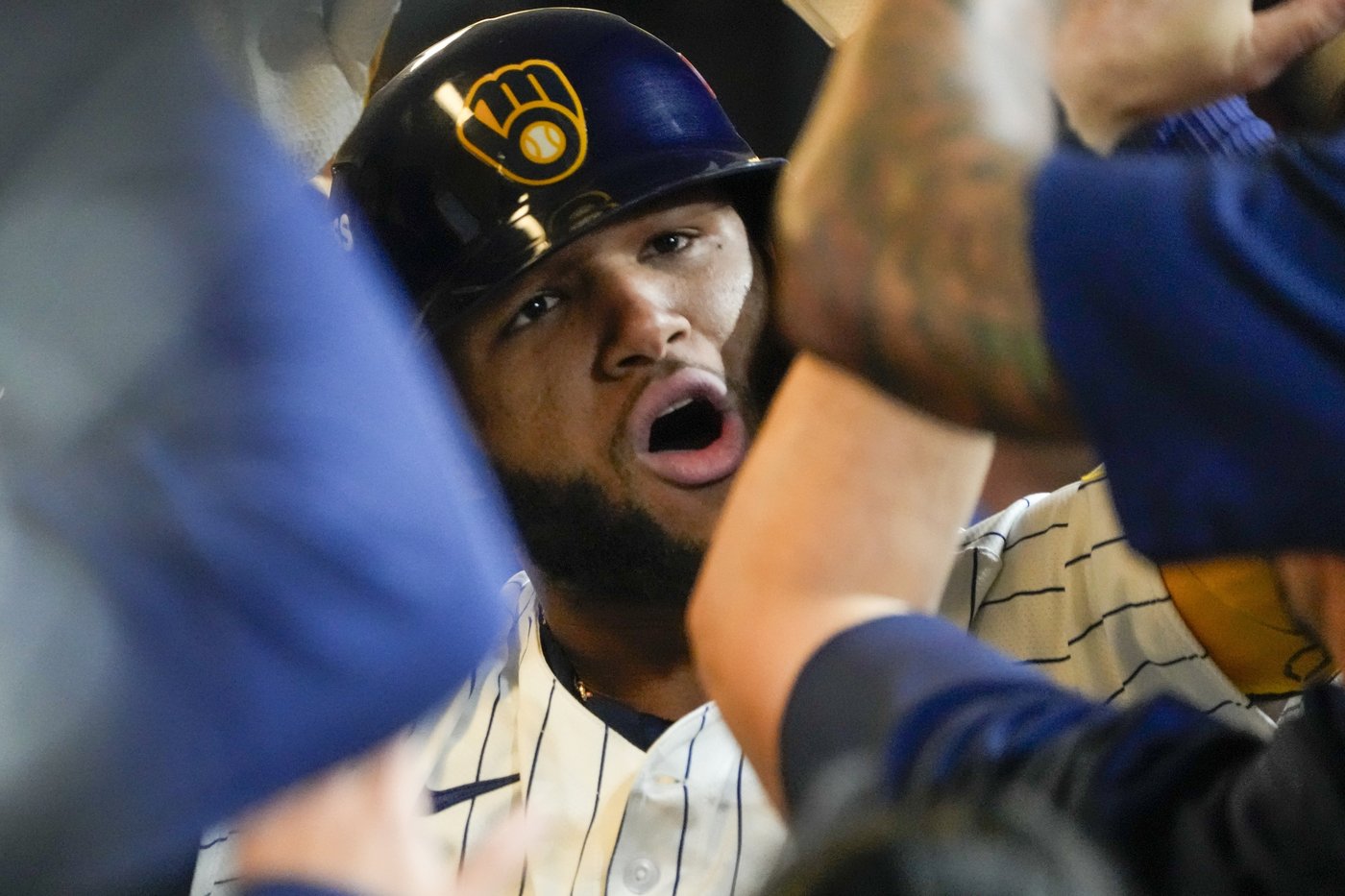 Brewers' 20-year-old rookie Jackson Chourio stepping up his game in postseason | iNFOnews.ca