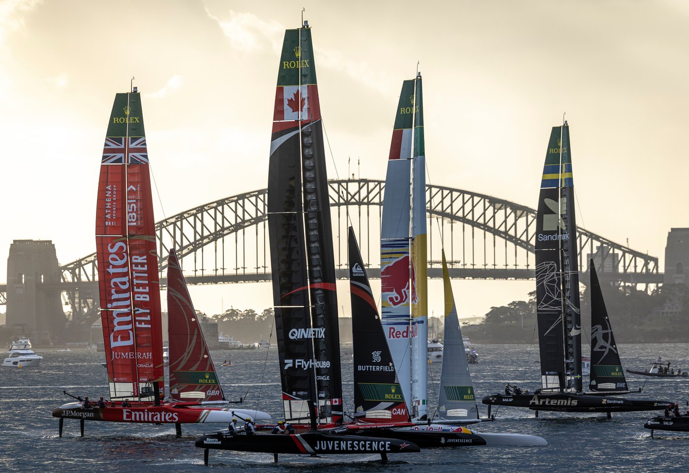 US wins the Sydney leg of Sail GP, showing its class in light winds | iNFOnews.ca