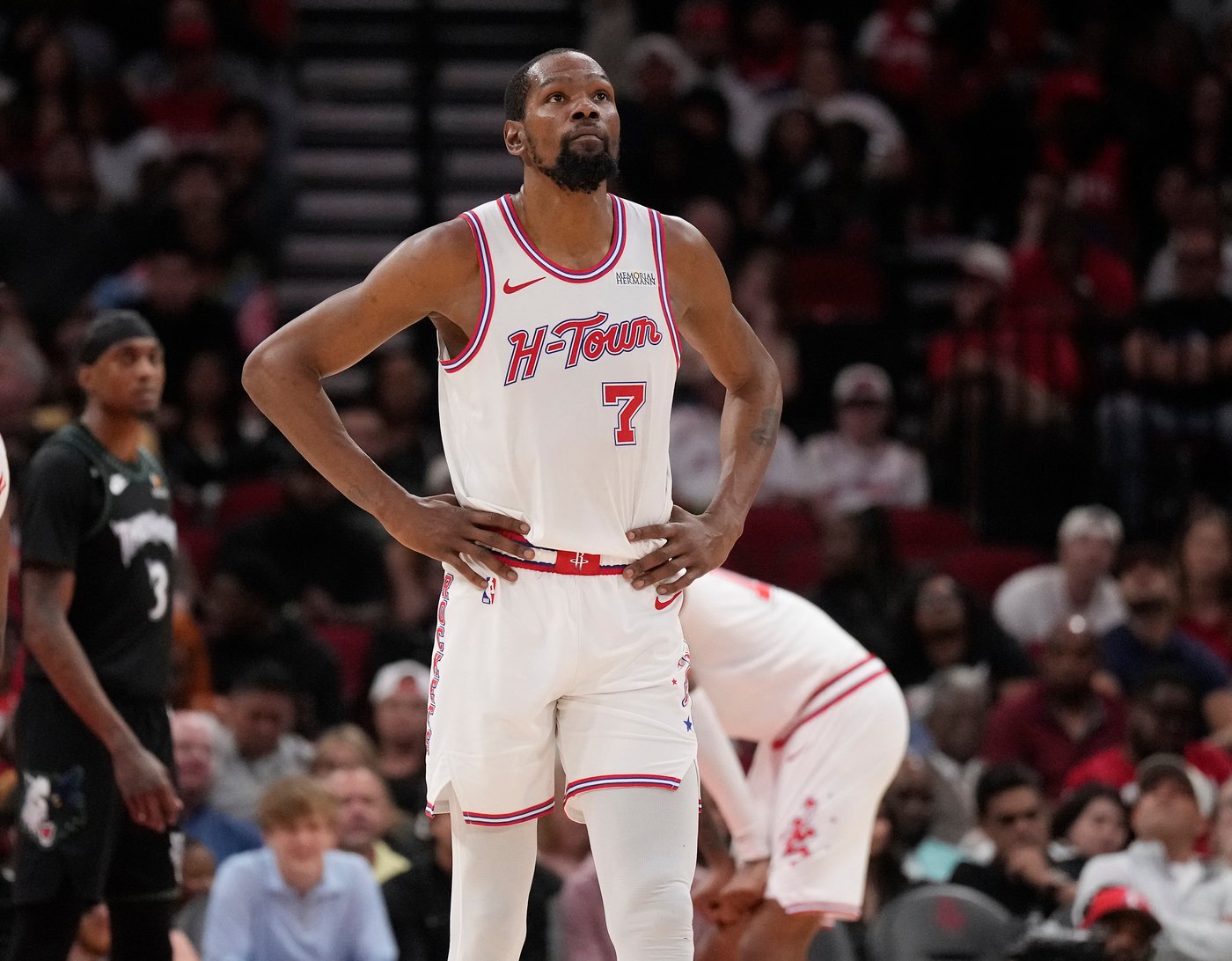 Kevin Durant, LeBron James meet in playoffs for 4th time when Rockets visit short-handed Lakers | iNFOnews.ca
