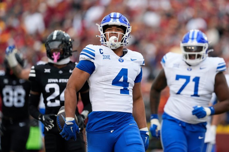 Faletau Satuala's pick-6 lets No. 11 BYU pull away for 41-27 win over Cyclones and another 8-0 start | iNFOnews.ca