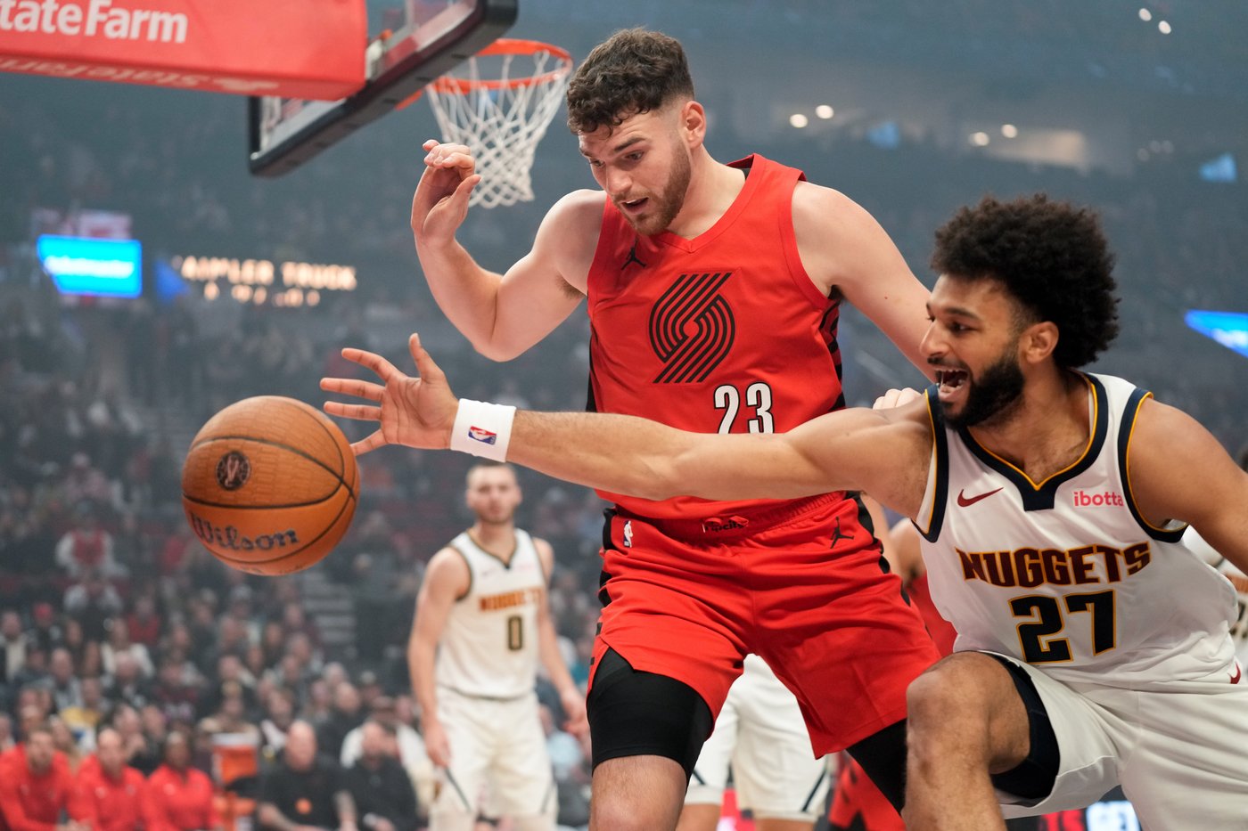 Grant hits free throws with 1.4 seconds left and Blazers beat Nuggets 109-107 | iNFOnews.ca